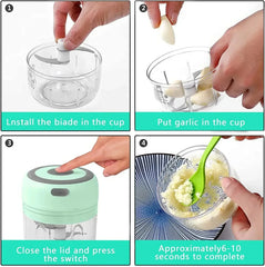 Mini Electric Garlic Grinder