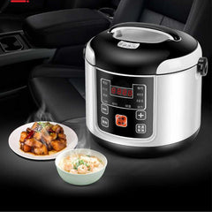 Mini Electric Rice Cooker 2L Portable 200W