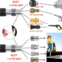 Complete Pressure Washer Accessory Kit