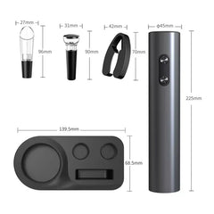 Electric Wine Bottle Opener Set