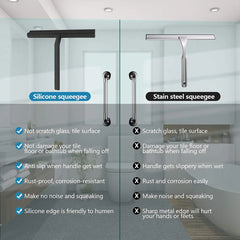 Shower Squeegee with Wall Holder