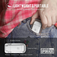 USB Rechargeable Amber Book Light