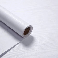 PVC Waterproof Self Adhesive Wallpaper Wall in Rolls Furniture Cabinets Vinyl Decorative Film Wood Grain Stickers For Home Decor