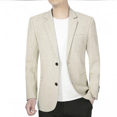 2025 New Men's Suit Jacket Thin Blazers Spring Autumn Solid Business Casual Suit Jacket Men Clothing Blazer Hombre Coats