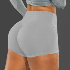 High Waist Hip Lifting Shorts Seamless Fitness Shorts High Elastic Hip Liftting Knitting Sports Running Fashion Hip Lifting Pant