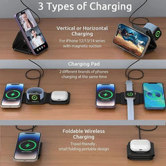 3 in 1 Wireless Charging Station
