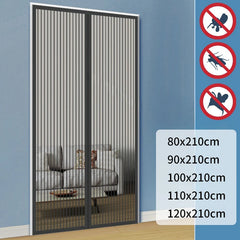 Magnetic Mesh Door Curtain Anti Mosquito Screen Self Adhesive