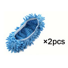 2/4/8/12Pcs Random Color Dust Remover, Mop Socks Ladies Men Kids Feet, Microfiber Dust Hair Cleaner Reusable & Washable.