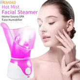 Facial Steamer Hot Cold Spray Face Moisturizing Device