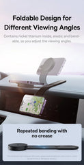 Magnetic Foldable Car Phone Holder for Dashboard