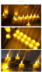 LED Rechargeable Candle Set
