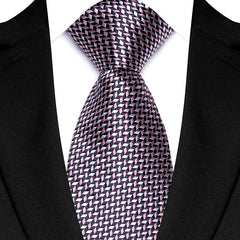 Luxury 8CM Men's Necktie Classic Neck Ties For Man Wedding Business Party Polka Dot Jacquard Woven Ascot Accessories Gift