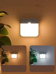 Motion Sensor Rechargeable LED Night Light USB Magnetic