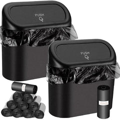 Car Trash Can with Lid