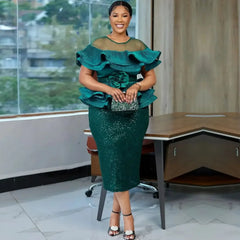 African Dresses For Women Elegant Wedding Muslim Fashion Abayas Dashiki Robe Kaftan Long Maxi Dress Turkish Africa 2025 New