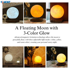 Magnetic Levitating Moon Lamp
