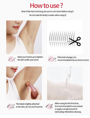 Portable Rechargeable Women Facial Hair Remover