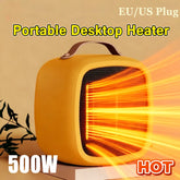 Mini 500W Portable Fan Heater