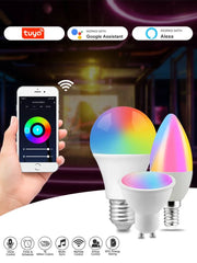Smart WiFi Adjustable Color LED Spotlight Bulb