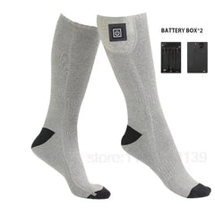 Electric Heated Socks Rechargeable Warm Winter Socks