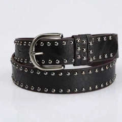 Versatile soft face needle buckle waistband for jeans, fashionable rivet waistband for decoration, paired with dress y2k sweet a