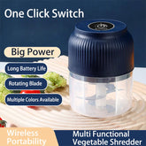 Mini Electric Blender Portable 3 Blade 250ml Cup