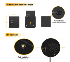 COB Motion Sensor LED Strip Light Kit
