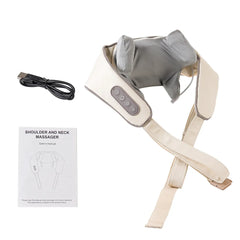 Neck Shoulder Massage Shawl Electric Deep Tissue