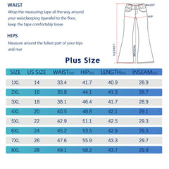 Women's plus-size high-waist dark blue embroidered slightly flared jeans, with horsehoe-shaped American flag embroidery on the b