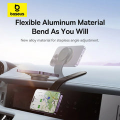 Magnetic Foldable Car Phone Holder for Dashboard