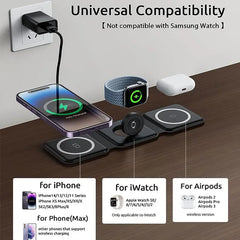 3 in 1 Wireless Charging Station