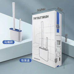 Silicone Toilet Brush with Holder