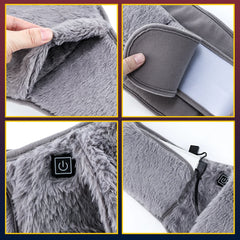 USB Electric Heating Waist Belt Graphene Warm Pad Adjustable