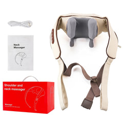 Neck Shoulder Massage Shawl Electric Deep Tissue