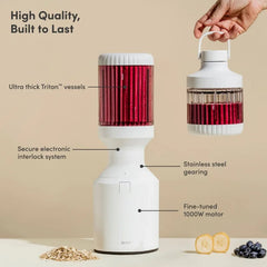 The Beast Blender; Personal Countertop Blending for Smoothies,Shakes,Food Prep & Frozen Fruits & Veggies; Extra Portable Vessels
