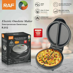 Electric Crepe & Pizza Maker 850W Non-Stick