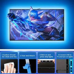 RGB TV LED Backlight Strip with Color Sensor 5V