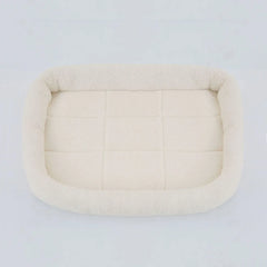 Pet Dog Bed Soft Plush Square Kennel Cat Large Medium Small Dogs Bed Cushion Pet Accessories Cat Dog Sleep Pad House