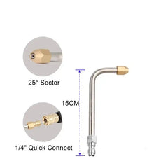 High Pressure Wash Gun Extension Spray Wand