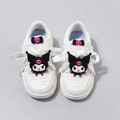 Sanrio Kuromi Children's Casual Shoes Girls Cute Cartoon Comfortable Board Shoes Breathable Non Slip Running Shoes Sneakers SHOWLU FASHION STORE