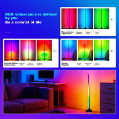 NOVEYEE LED Dimmable Floor Lamp with Remote