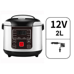 Mini Electric Rice Cooker 2L Portable 200W