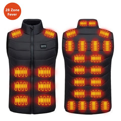 Men Heated Winter Vest Jacket