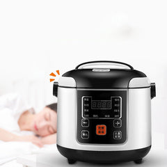 Mini Electric Rice Cooker 2L Portable 200W