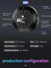 RGB Music Sync Magnetic Car Light