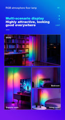 NOVEYEE LED Dimmable Floor Lamp with Remote