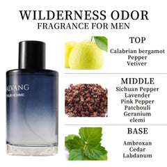 3.4 Oz Men's Eau De Toilette Spray, Long-Lasting Perfume, Calabria, Lemon, Pepper And Vetiver, Very Suitable For Dating, Daily L