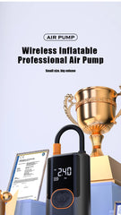 Portable Digital Air Compressor Tire Inflator 12V Wireless