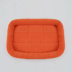 Pet Dog Bed Soft Plush Square Kennel Cat Large Medium Small Dogs Bed Cushion Pet Accessories Cat Dog Sleep Pad House