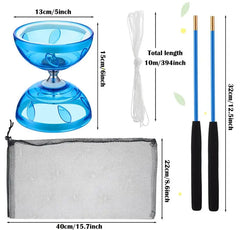 Portable Diabolo Chinese Yoyo Diabolo Set Portable Fitness Gear For Adults Kids Elderly Outdoor Indoor Agility Exercise